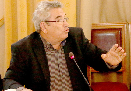 Ο πρόεδρος του Συλλόγου Οικιστών Εκτός Σχεδίου Πόλης Μιχάλης Βλαχάκης